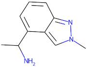 4-(1-Aminoethyl)-2-methyl-2H-indazole