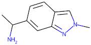 6-(1-Aminoethyl)-2-methyl-2H-indazole