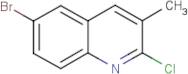 6-Bromo-2-chloro-3-methylquinoline