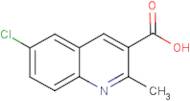 6-Chloro-2-methylquinoline-3-carboxylic acid