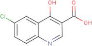 6-Chloro-4-hydroxyquinoline-3-carboxylic acid