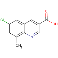 6-Chloro-8-methylquinoline-3-carboxylic acid