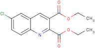 6-Chloroquinoline-2,3-dicarboxylic acid diethyl ester