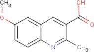 6-Methoxy-2-methylquinoline-3-carboxylic acid