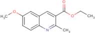 6-Methoxy-2-methylquinoline-3-carboxylic acid ethyl ester