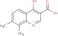 7,8-Dimethyl-4-hydroxyquinoline-3-carboxylic acid