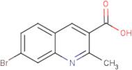 7-Bromo-2-methylquinoline-3-carboxylic acid