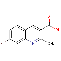 7-Bromo-2-methylquinoline-3-carboxylic acid