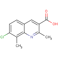 7-Chloro-2,8-dimethylquinoline-3-carboxylic acid