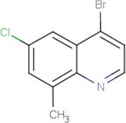 4-Bromo-6-chloro-8-methylquinoline