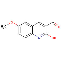 2-Hydroxy-6-methoxyquinoline-3-carbaldehyde