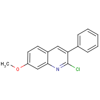 2-Chloro-7-methoxy-3-phenylquinoline