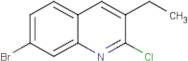 7-Bromo-2-chloro-3-ethylquinoline