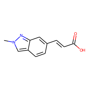 (2E)-3-(2-Methyl-2H-indazol-6-yl)acrylic acid