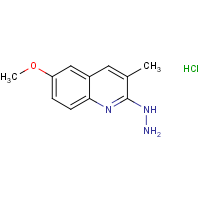 2-Hydrazino-6-methoxy-3-methylquinoline hydrochloride