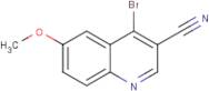 4-Bromo-6-methoxyquinoline-3-carbonitrile