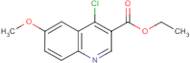 4-Chloro-6-methoxyquinoline-3-carboxylic acid ethyl ester