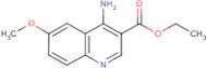 4-Amino-6-methoxyquinoline-3-carboxylic acid ethyl ester