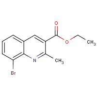 8-Bromo-2-methylquinoline-3-carboxylic acid ethyl ester