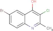 6-Bromo-3-chloro-4-hydroxy-2-methylquinoline