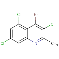 4-Bromo-3,5,7-trichloro-2-methylquinoline