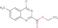 Ethyl 4-chloro-6-methyl-2-quinazolinecarboxylate