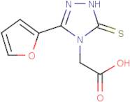 (3-Furan-2-yl-5-thioxo-1,5-dihydro-[1,2,4]triazol-4-yl)-acetic acid