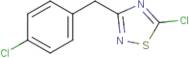 5-Chloro-3-[(4-chlorophenyl)methyl]-1,2,4-thiadiazole