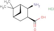 (1R,2R,3S,5R)-2-Amino-6,6-dimethylbicyclo[3.1.1]heptan-3-carboxylic acid hydrochloride