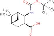 (1R,2R,3S,5R)-(2-tert-Butoxycarbonylamino)-6,6-dimethylbicyclo[3.1.1]heptan-3-carboxylic acid