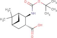 (1R,2R,3R,5R)-(2-tert-Butoxycarbonylamino)-6,6-dimethylbicyclo[3.1.1]heptan-3-carboxylic acid