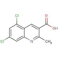 5,7-Dichloro-2-methylquinoline-3-carboxylic acid