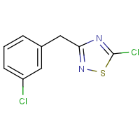 5-Chloro-3(3-chlorobenzyl)-1,2,4-thiadiazole