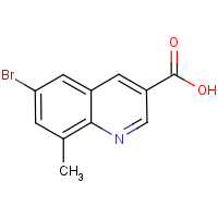 6-Bromo-8-methylquinoline-3-carboxylic acid