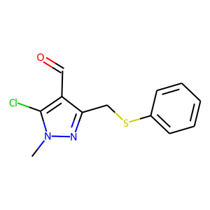 5-Chloro-1-methyl-3-[(phenylthio)methyl]-1H-pyrazole-4-carboxaldehyde