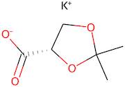 Potassium (4S)-2,2-dimethyl-1,3-dioxolane-4-carboxylate