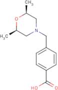 4-{[cis-2,6-Dimethylmorpholin-4-yl]methyl}benzoic acid