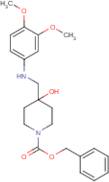 Benzyl 4-{[(3,4-dimethoxyphenyl)amino]methyl}-4-hydroxypiperidine-1-carboxylate