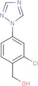 [2-Chloro-4-(1H-1,2,4-triazol-1-yl)phenyl]methanol