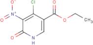 Ethyl 4-chloro-5-nitro-6-oxo-1,6-dihydropyridine-3-carboxylate