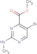 Methyl 5-bromo-2-(methylamino)pyrimidine-4-carboxylate