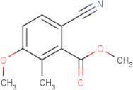 Methyl 6-cyano-3-methoxy-2-methylbenzoate