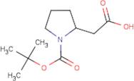 [1-(tert-Butoxycarbonyl)pyrrolidin-2-yl]acetic acid