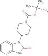 tert-Butyl 4-{2-oxo-1H,2H,3H-imidazo[4,5-b]pyridin-1-yl}piperidine-1-carboxylate