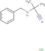 2-(Benzylamino)-2-methylpropanenitrile hydrochloride