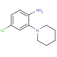 4-Chloro-2-(piperidin-1-yl)aniline