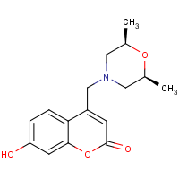 4-{[cis-2,6-Dimethylmorpholin-4-yl]methyl}-7-hydroxy-2H-chromen-2-one