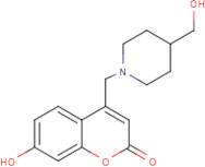 7-Hydroxy-4-{[4-(hydroxymethyl)piperidin-1-yl]methyl}-2H-chromen-2-one