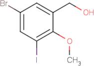 (5-Bromo-3-iodo-2-methoxyphenyl)methanol