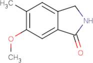 6-Methoxy-5-methyl-2,3-dihydro-1H-isoindol-1-one